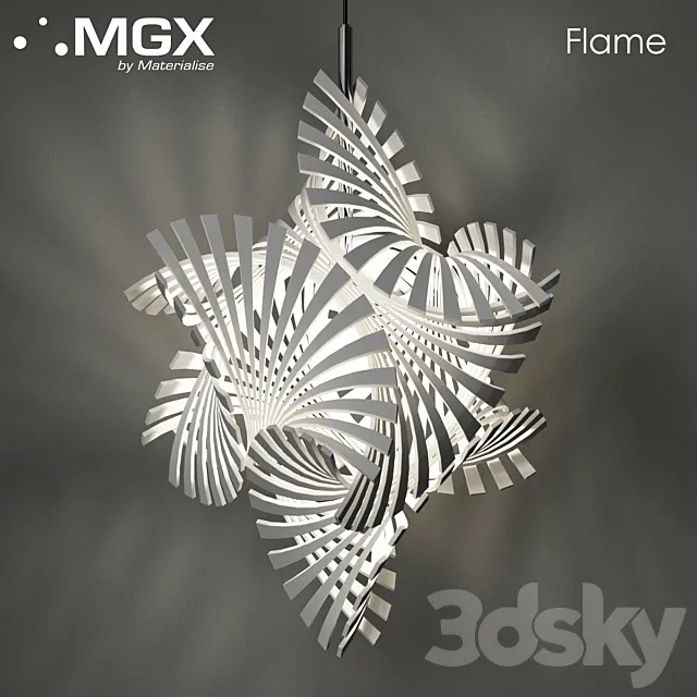 Flame MGX 3D Model Flame MGX 3D Model