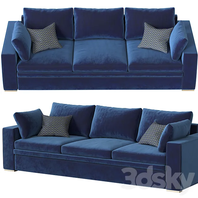 Flami Sofa by Origami Interior 3D Model