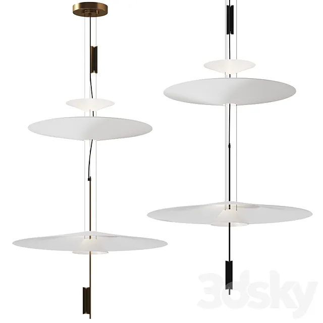 Flamingo by Vibia Pendant Lamp 3DModel
