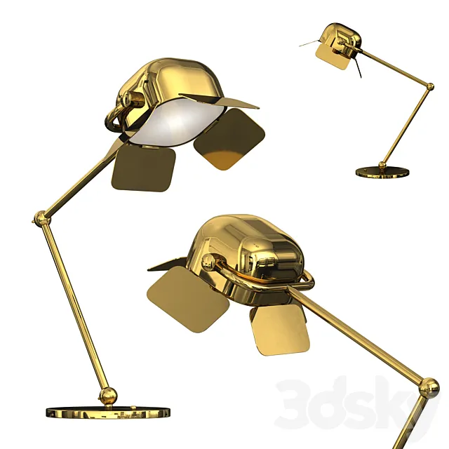 Flamingo Table Lamp 3D Model Flamingo Table Lamp 3D Model