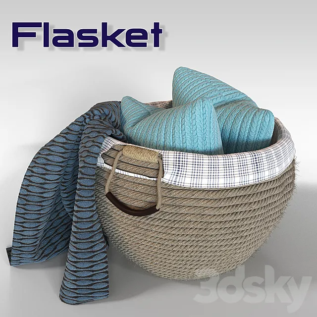 Flasket 3DModel Flasket 3DModel