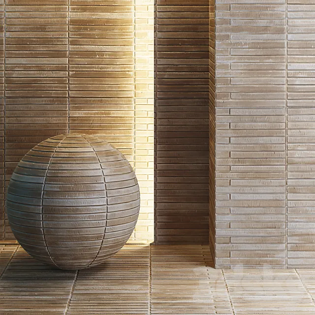 Flat brick 3D Model Flat brick 3D Model