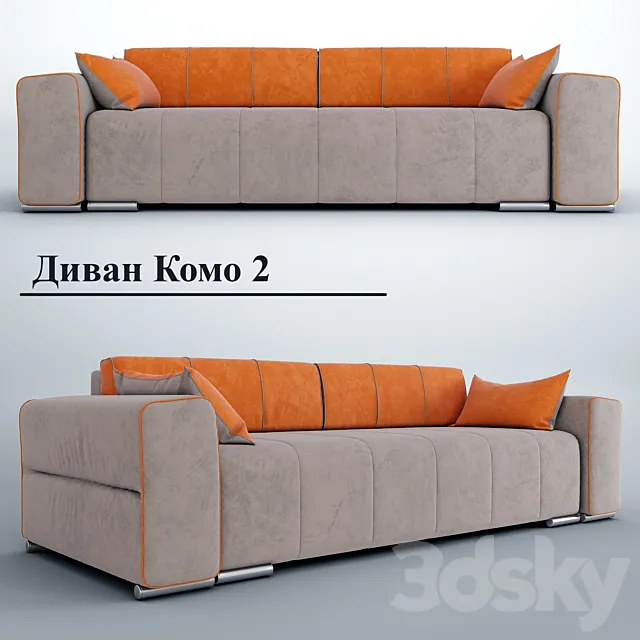 Flat Como 2 3D Model Flat Como 2 3D Model