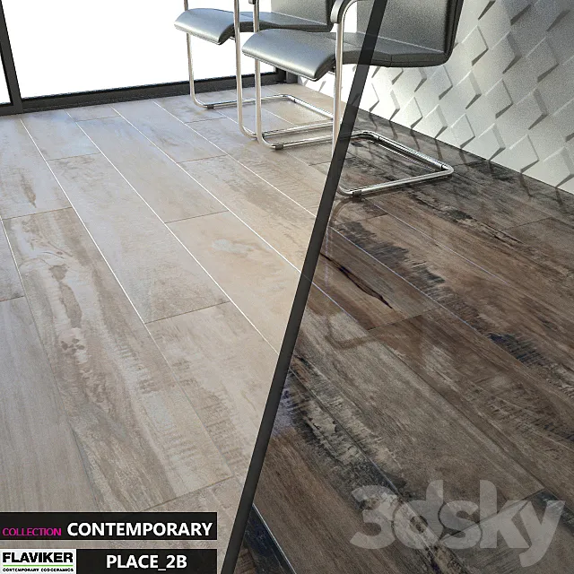 FLAVIKER COLLECTION CONTEMPORARY PLACE 2B DUBLIN BEIGE SMOKED Set 01 3DModel FLAVIKER COLLECTION CONTEMPORARY PLACE 2B DUBLIN BEIGE SMOKED Set 01 3DModel