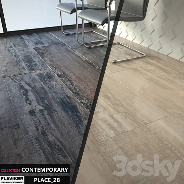 FLAVIKER PLACE 2B Set 03 3D Model FLAVIKER PLACE 2B Set 03 3D Model