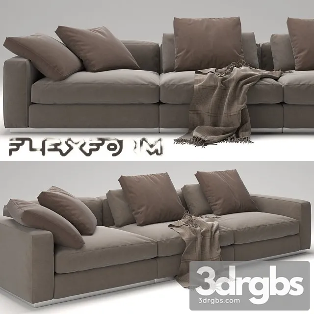 Fle Sofa 3D Model Download Fle Sofa 3D Model Download
