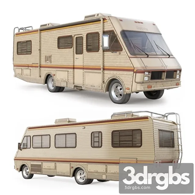 Fleetwood bounder 1986 3D Model Download