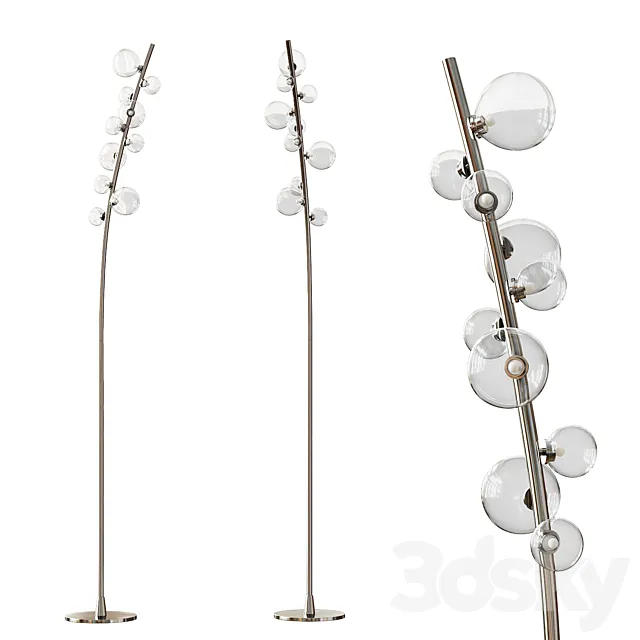 FLEUR DE COTON FLOOR LAM 3DModel FLEUR DE COTON FLOOR LAM 3DModel