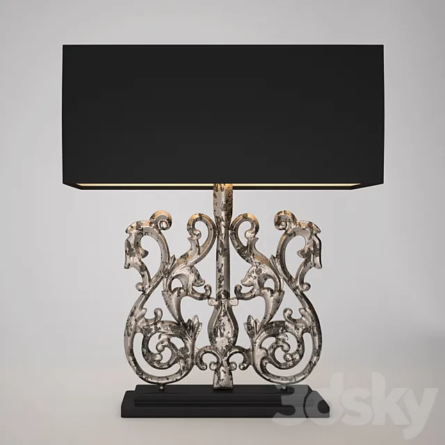 Fleur Silver Medium. Heathfiel 3D Model