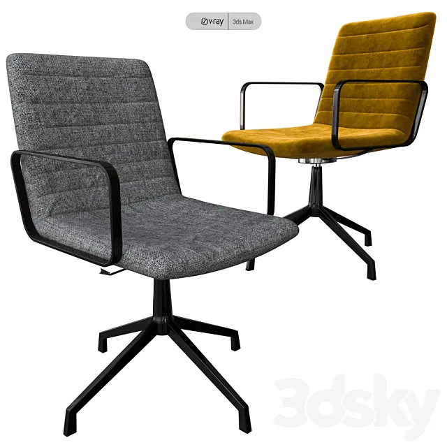 Flex Executive Chairs 3D Model