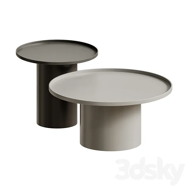 Flexa coffee and magazine table 3D Model Flexa coffee and magazine table 3D Model