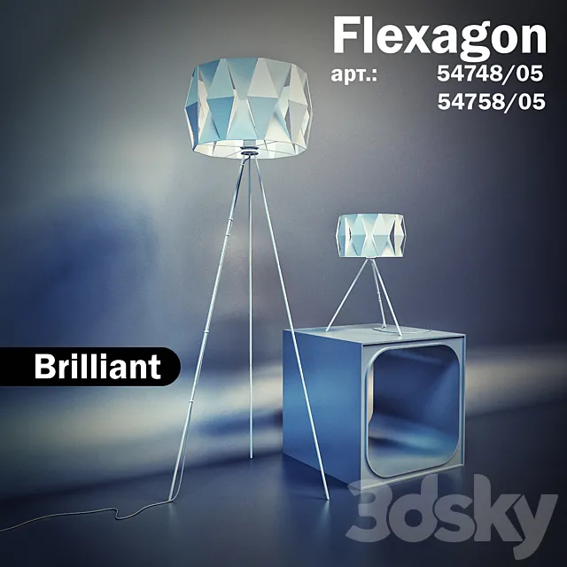 FLEXAGON ART.: 54758_05 54748_05 3D Model FLEXAGON ART.: 54758_05 54748_05 3D Model
