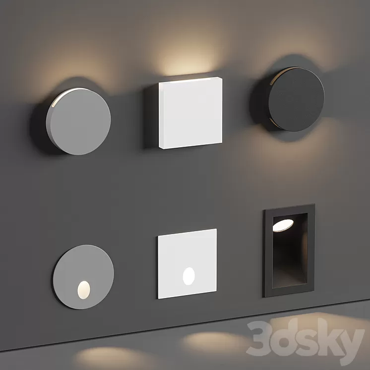 Flexalighting steplight 3D Model