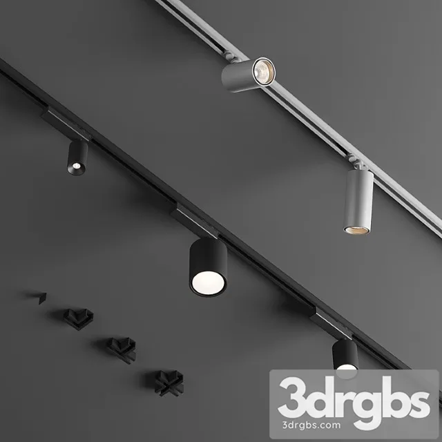 Flexalighting track projectors 3D Model Download