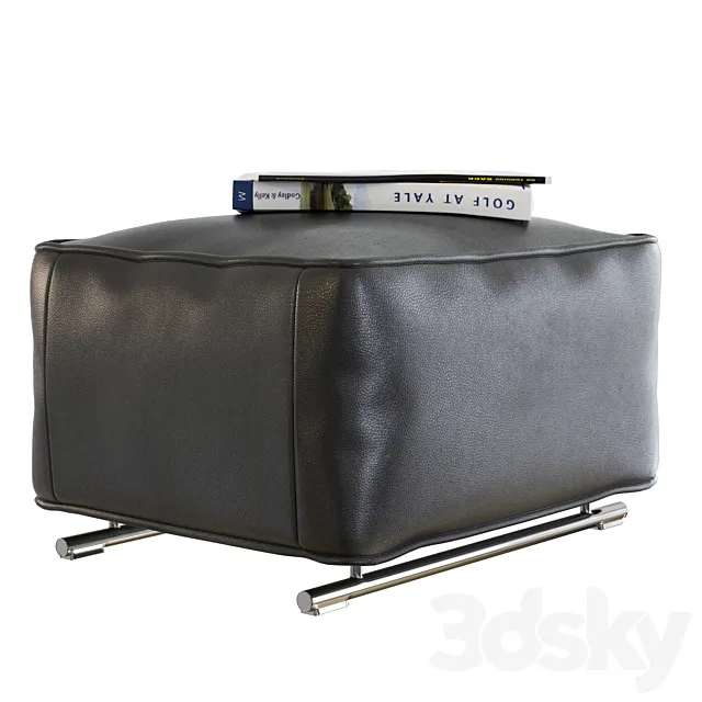 Flexform ABC ottoman 3DModel Flexform ABC ottoman 3DModel