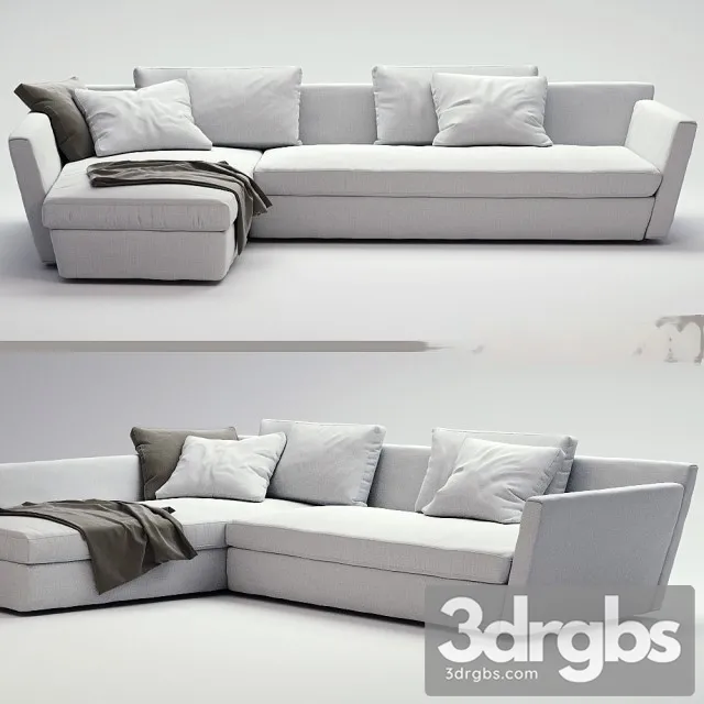 Flexform Adagio 02 3D Model Download Flexform Adagio 02 3D Model Download