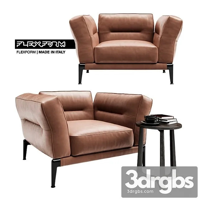 Flexform adda 3D Model Download