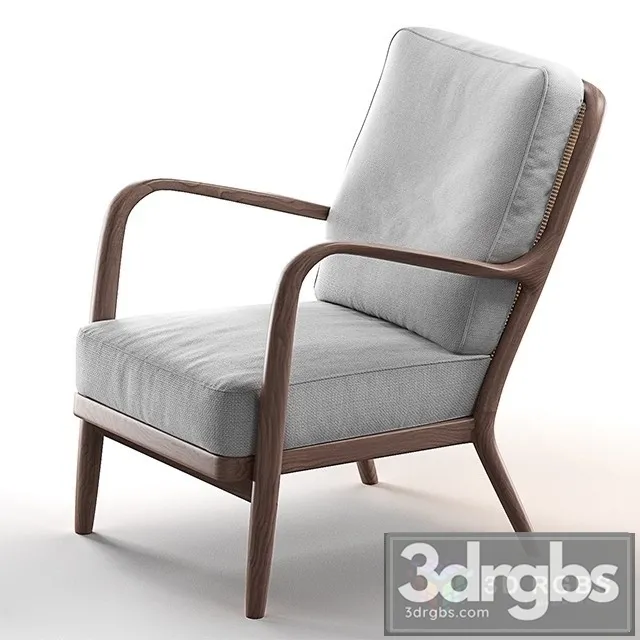Flexform Agave Armchair 3D Model Download