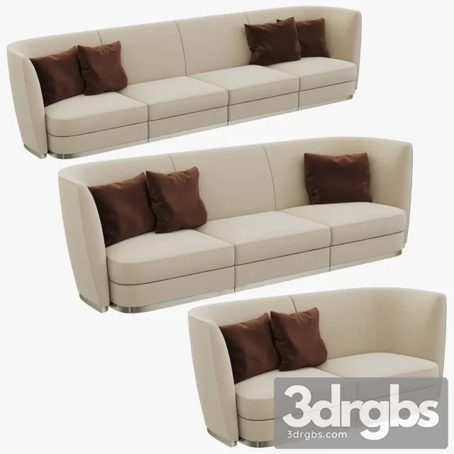Flexform Altea Divano Sofa 01 3D Model Download Flexform Altea Divano Sofa 01 3D Model Download