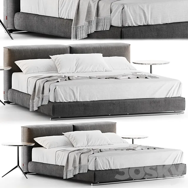 Flexform Asolo bed 3DModel Flexform Asolo bed 3DModel