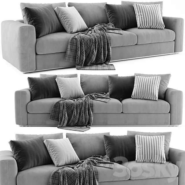 Flexform asolo sofa 3D Model Flexform asolo sofa 3D Model