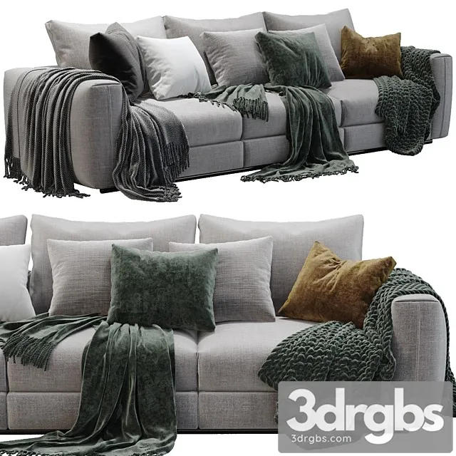 Flexform Asolo Sofa 3D Model Download Flexform Asolo Sofa 3D Model Download