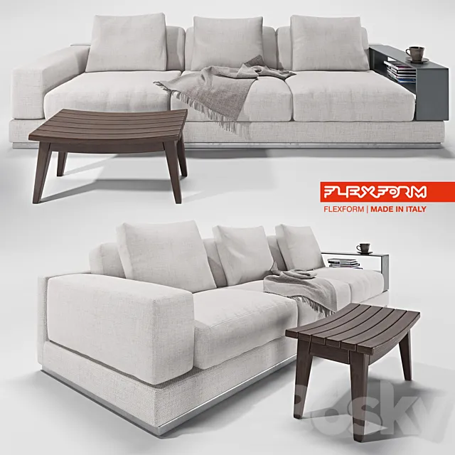 Flexform BIG BOB 3DModel Flexform BIG BOB 3DModel