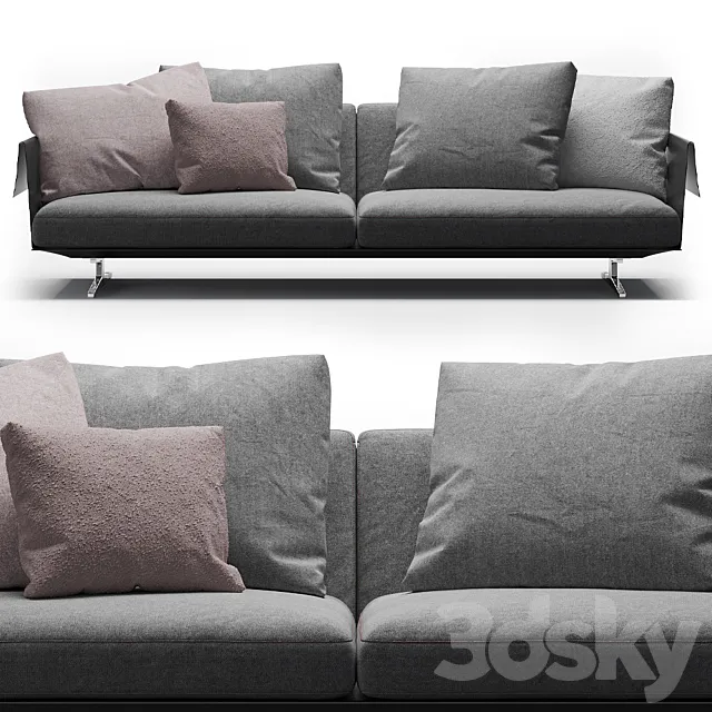 Flexform Bretton Sofa 3DModel Flexform Bretton Sofa 3DModel