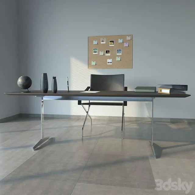 Flexform Carlotta Armchair 3D Model