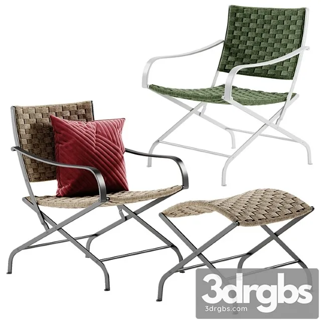 Flexform carlotta armchair 3D Model Download