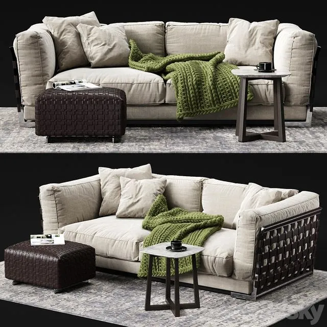 FLEXFORM CESTONE 3D Model FLEXFORM CESTONE 3D Model