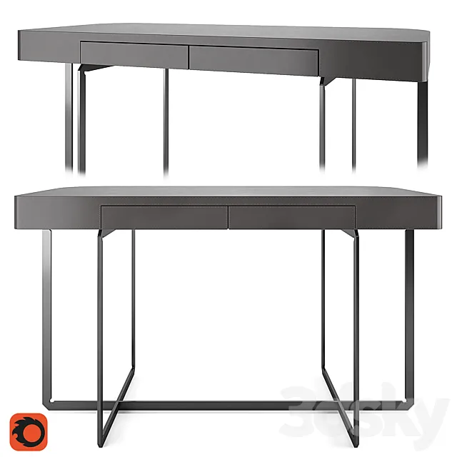 Flexform console table MARMADUKE by Roberto Lazzeroni 3D Model