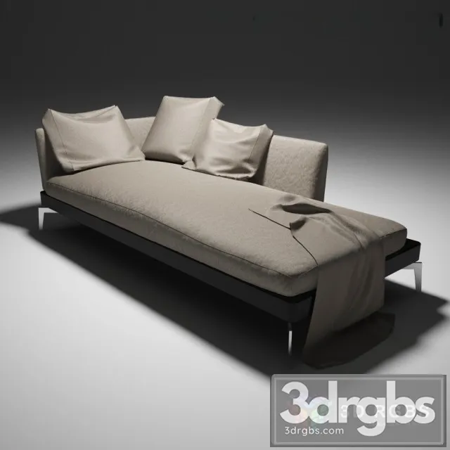 Flexform Couch 3D Model Download