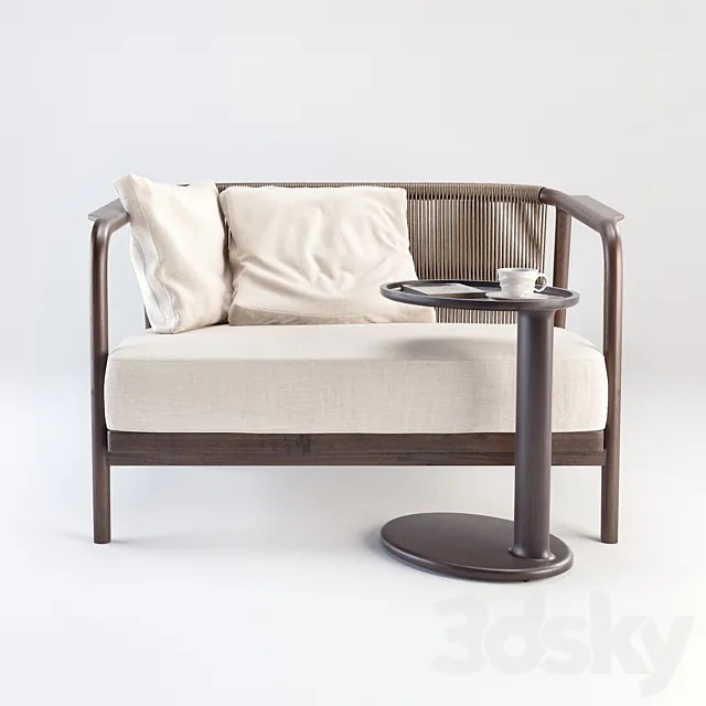 Flexform Crono 3DModel Flexform Crono 3DModel