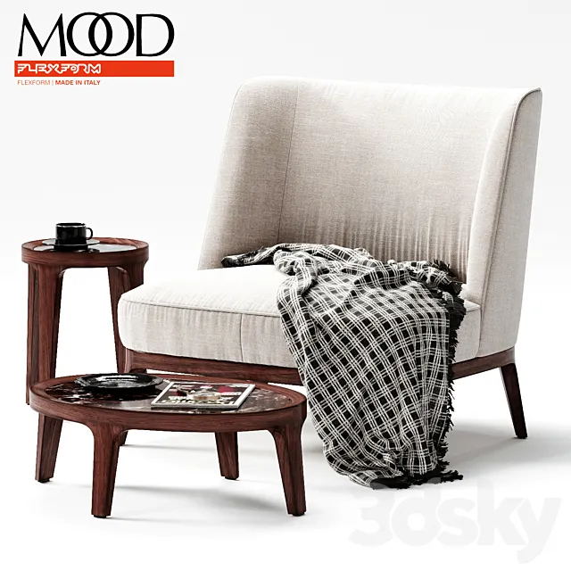 FLEXFORM Dragonfly Armchair 3DModel