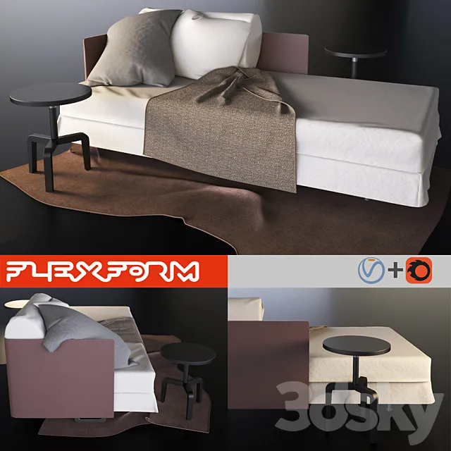 FLEXFORM EDEN 2010 3D Model FLEXFORM EDEN 2010 3D Model