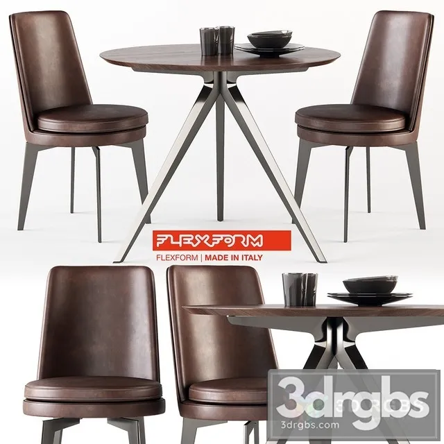 Flexform Feel Good Zefiro 3D Model Download Flexform Feel Good Zefiro 3D Model Download