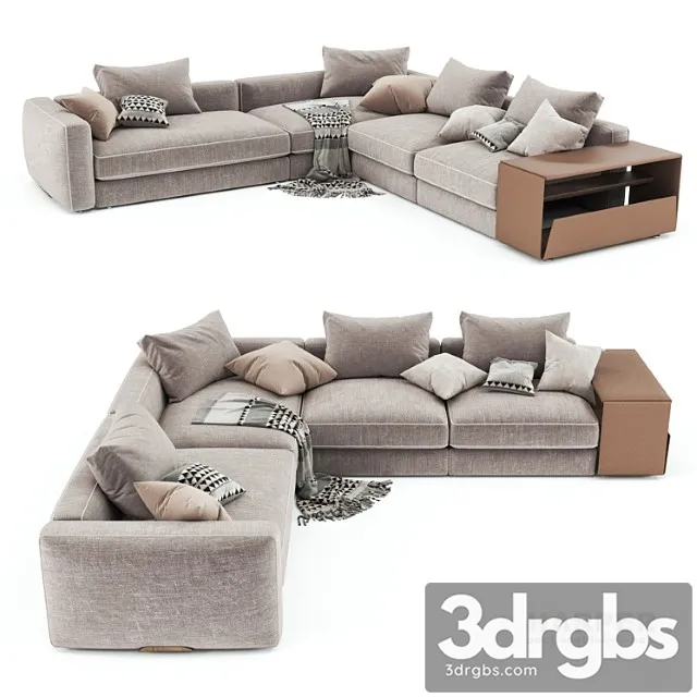 Flexform harper sectional sofa Flexform harper sectional sofa