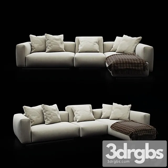 Flexform lario 2 3D Model Download Flexform lario 2 3D Model Download