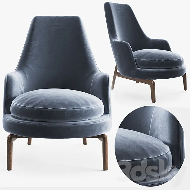 Flexform Leda Armchair 3DModel