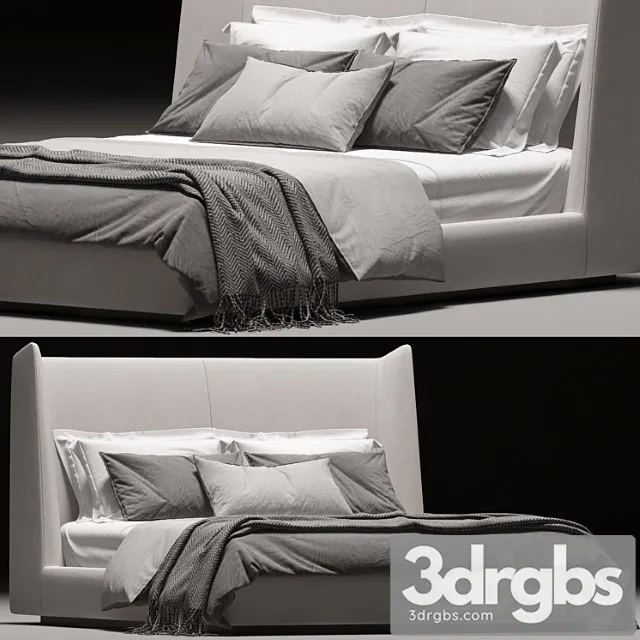 Flexform midnight 2 3D Model Download Flexform midnight 2 3D Model Download