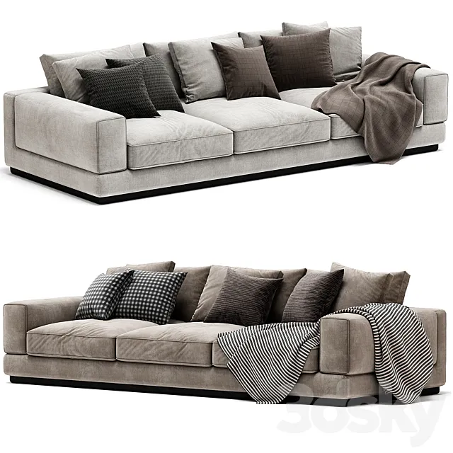 Flexform Modulnyy Divan Big Bob 3D Model