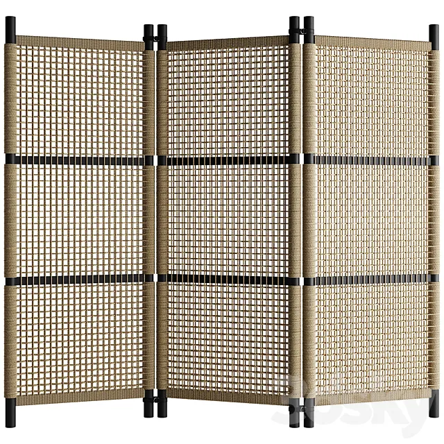 Flexform Parker Screen 3DModel Flexform Parker Screen 3DModel