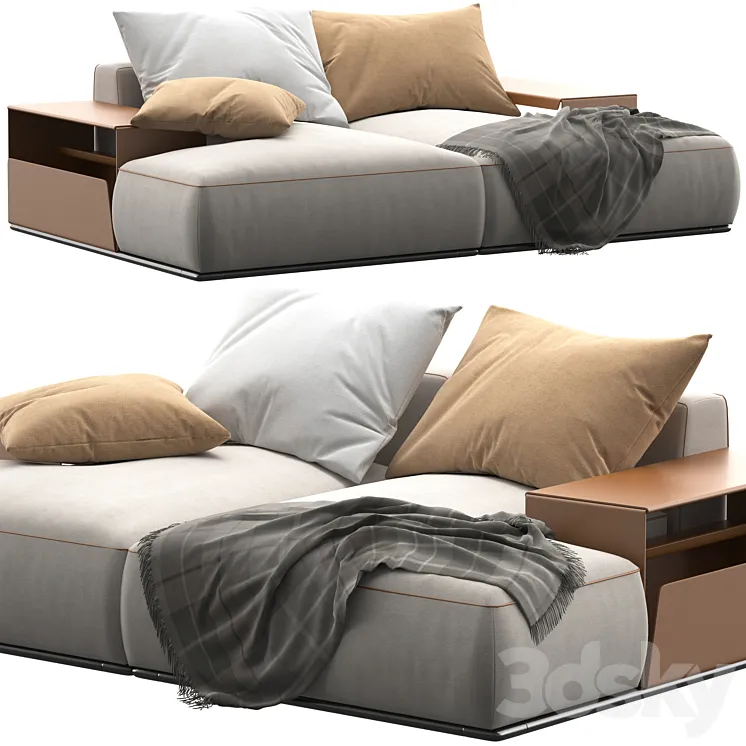 flexform perry sofa 293D5 3D Model Free Download flexform perry sofa 293D5 3D Model Free Download