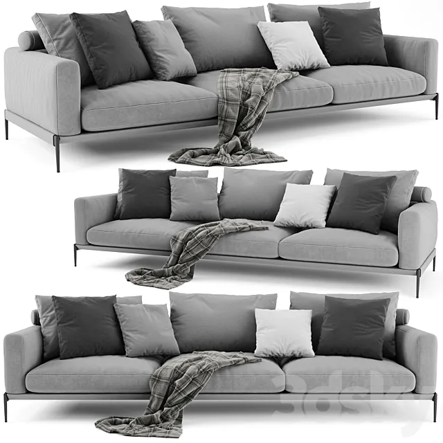 Flexform Romeo Sofa 3DModel