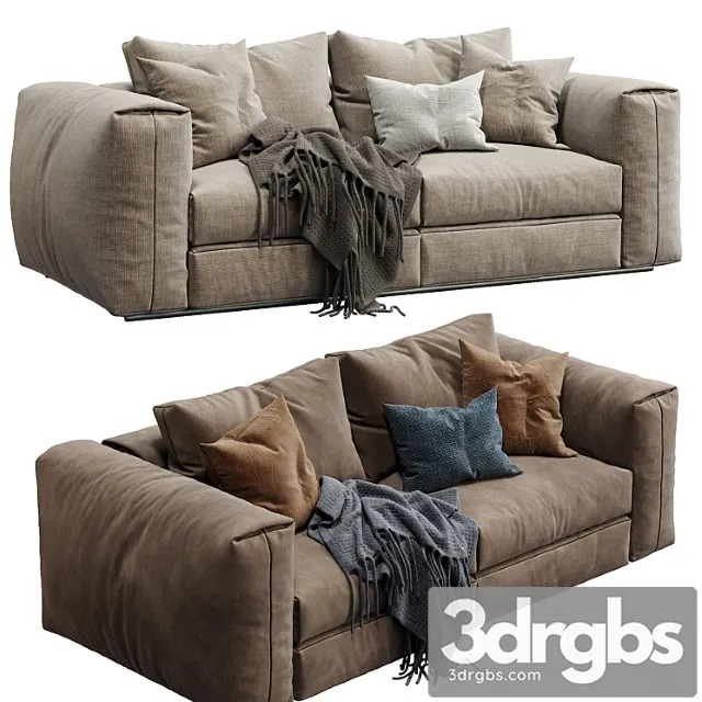 Flexform sofa asolo (2 color version) Flexform sofa asolo (2 color version)