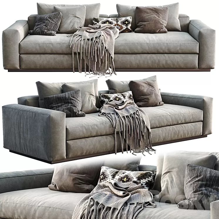 Flexform Sofa Beauty 3D Model