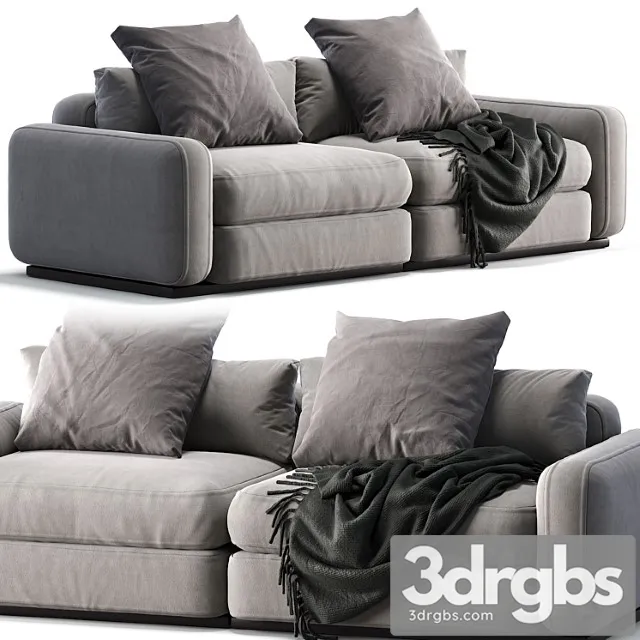 Flexform sofa beauty_2 2 3D Model Download Flexform sofa beauty_2 2 3D Model Download