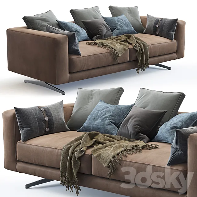 Flexform Sofa CAMPIELLO 3D Model
