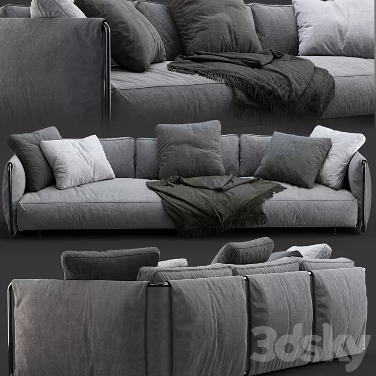 Flexform Sofa Edmond 3D Model
